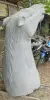 Product image 2 of the product “Head of a Horse made from Riverstone, looking up. 198,5cm Height. ”